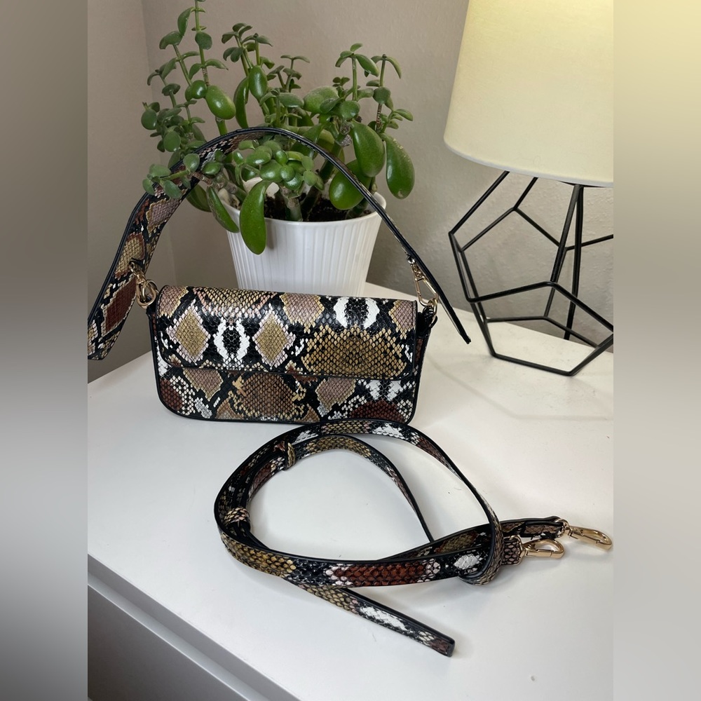 Faux Snake Skin - Akira Mini Bag